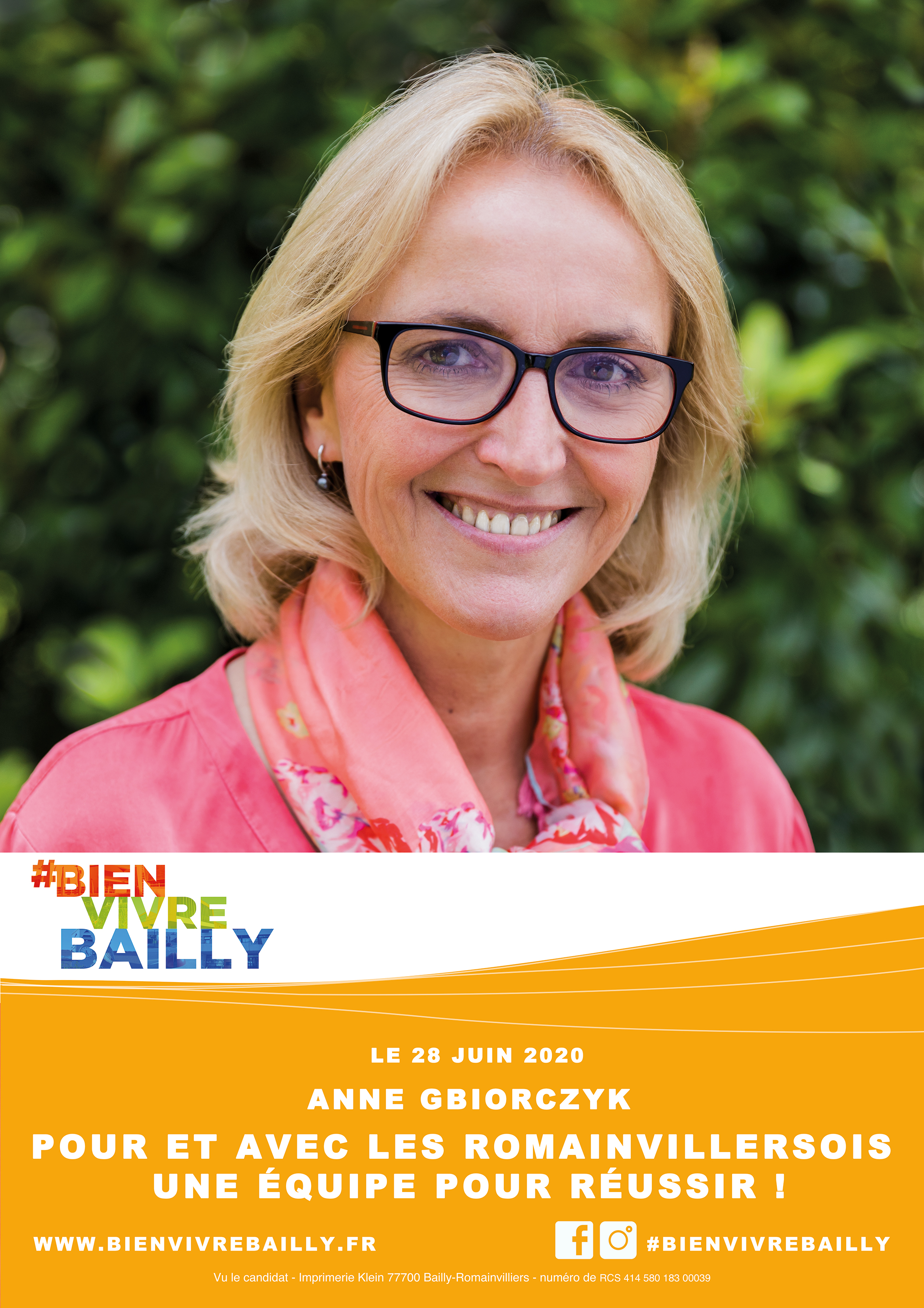 Gbiorczyk 2eme tour élections municipales 2020 Bailly Romainvilliers